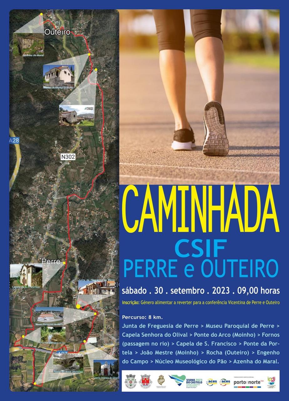 Caminhada CSIF - Perre e Outeiro