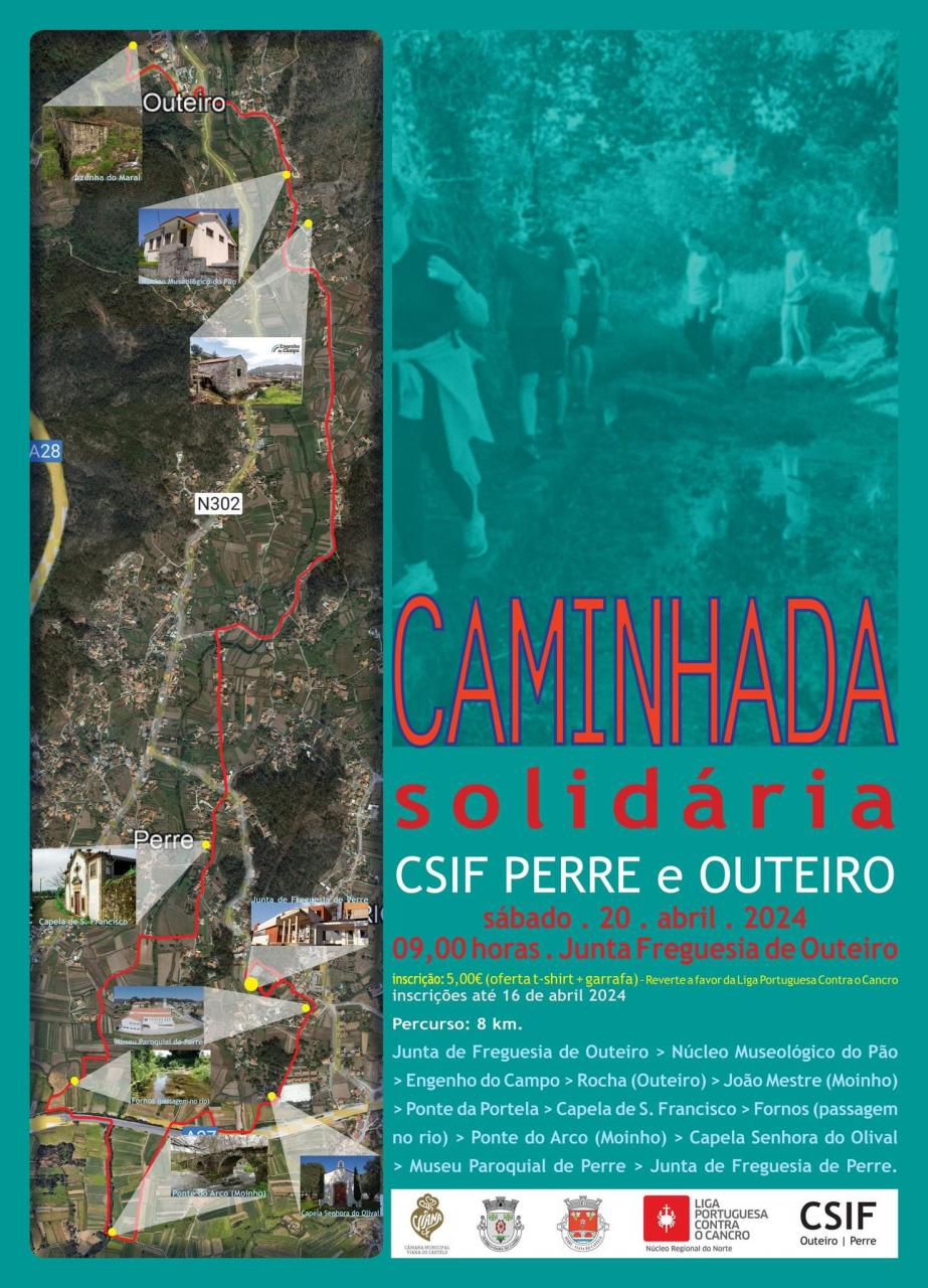 Caminhada Solidária CSIF Perre e Outeiro